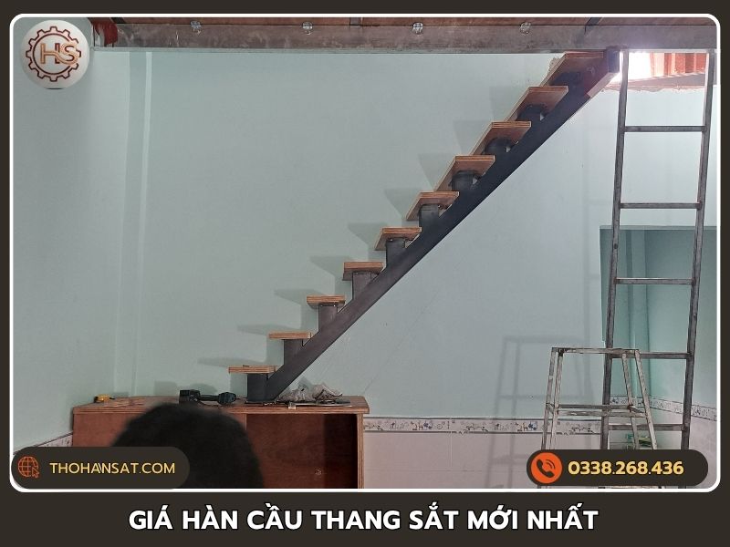 Bảng báo giá hàn cầu thang sắt mới nhất, cam kết không phát sinh