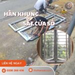 Hàn Khung Sắt Cửa Sổ – Quy Trình Thi Công Chuẩn Kỹ Thuật