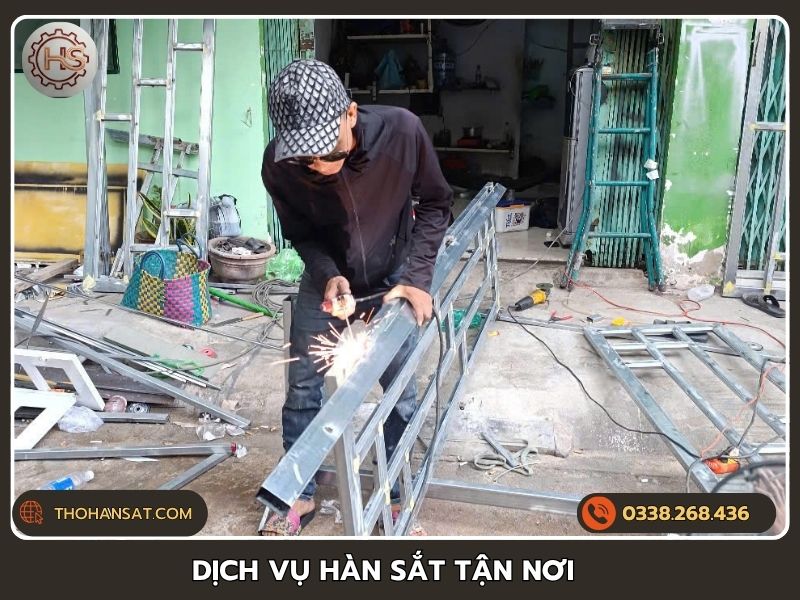Dịch vụ thợ hàn cắt sắt thép tận nơi nhanh chóng