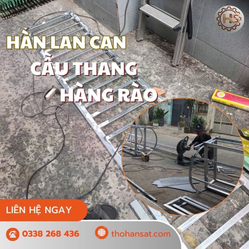 Hàn Lan Can Sắt, Cầu Thang Và Hàng Rào Tại TP.HCM
