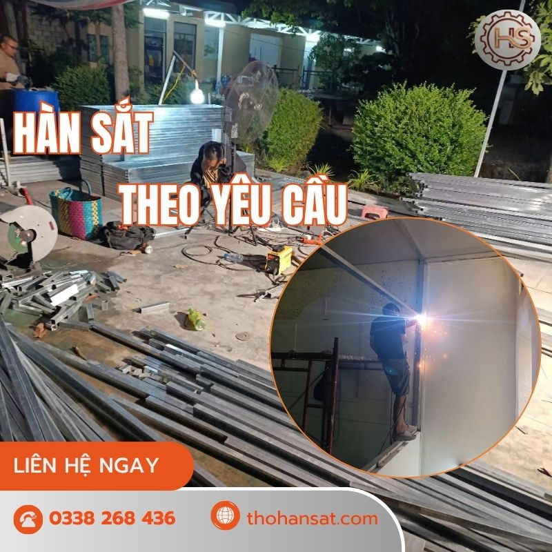 Hàn sắt Theo yêu cầu
