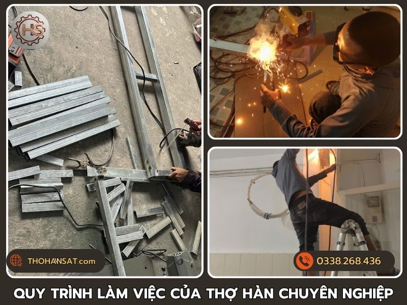 Quy trình kiểm tra cửa sắt trước khi hàn sửa đúng cách