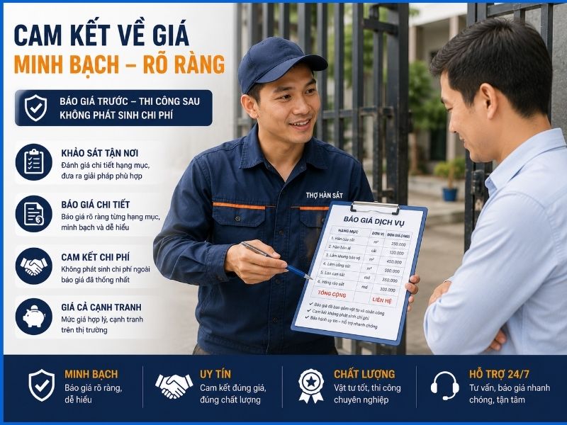Cam Kết Về Giá