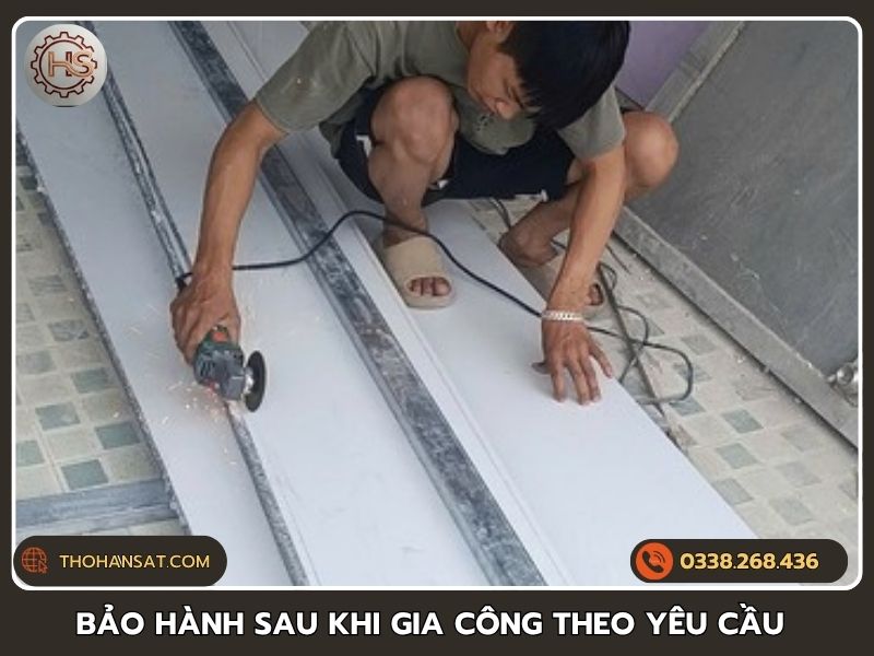 Chính sách bảo hành chuyên nghiệp dài hạn sau khi thi công gia công kệ sắt