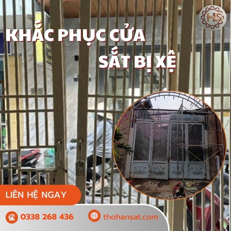 Cửa Sắt Bị Xệ: Dấu Hiệu, Nguyên Nhân Và Cách Xử Lý