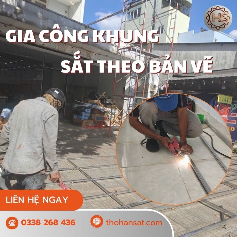 Gia Công Khung Sắt Theo Bản Vẽ Tại TPHCM | Báo Giá